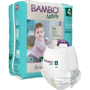 Βρεφικές Πάνες Βρακάκι Bambo Nature Νo4 (7-12kg)