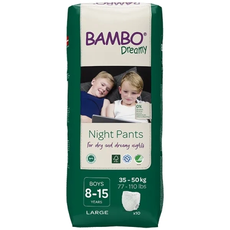 Πάνα Βρακάκι Νυκτός Bambo Dreamy, Boys 35-50kg