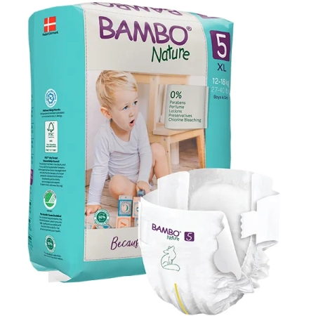 Πάνες Bambo Nature No5 (12-18 kg)